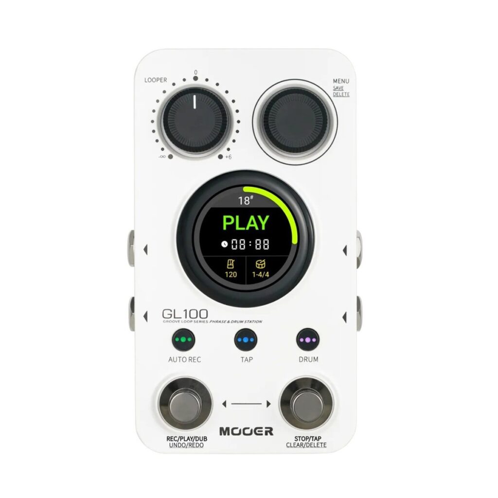 Mooer GL100 Groove Loop Phrase & Drum Station