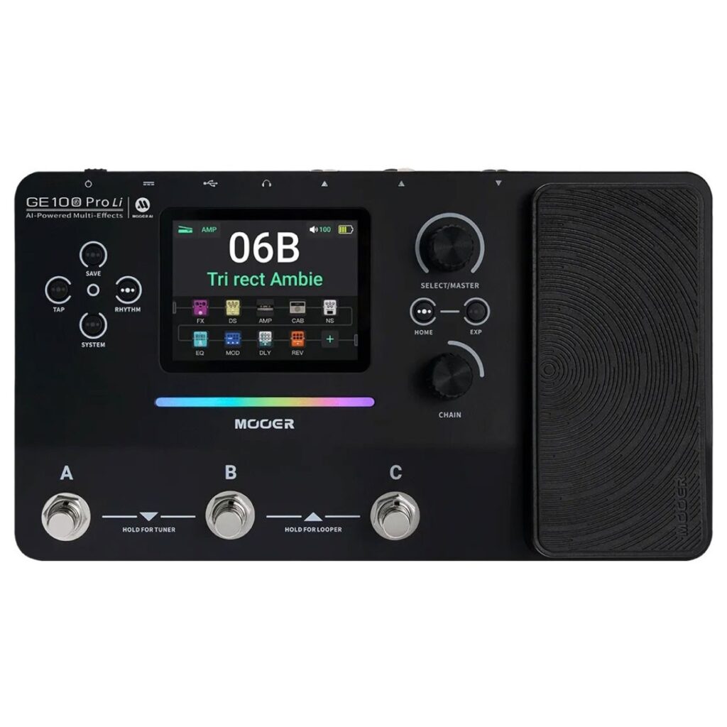 Mooer GE100 Pro LI Multi-FX Processor