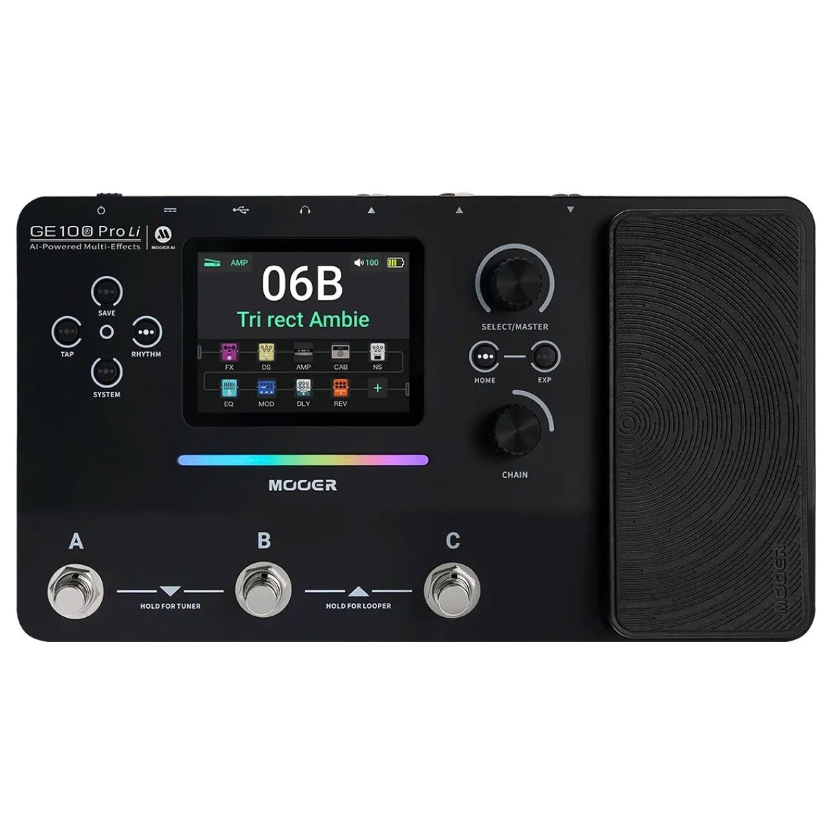Mooer GE100 Pro LI Multi-FX Processor