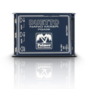 Palmer DUETTO Nano Mixer for Guitars + Line Signals - Image 1