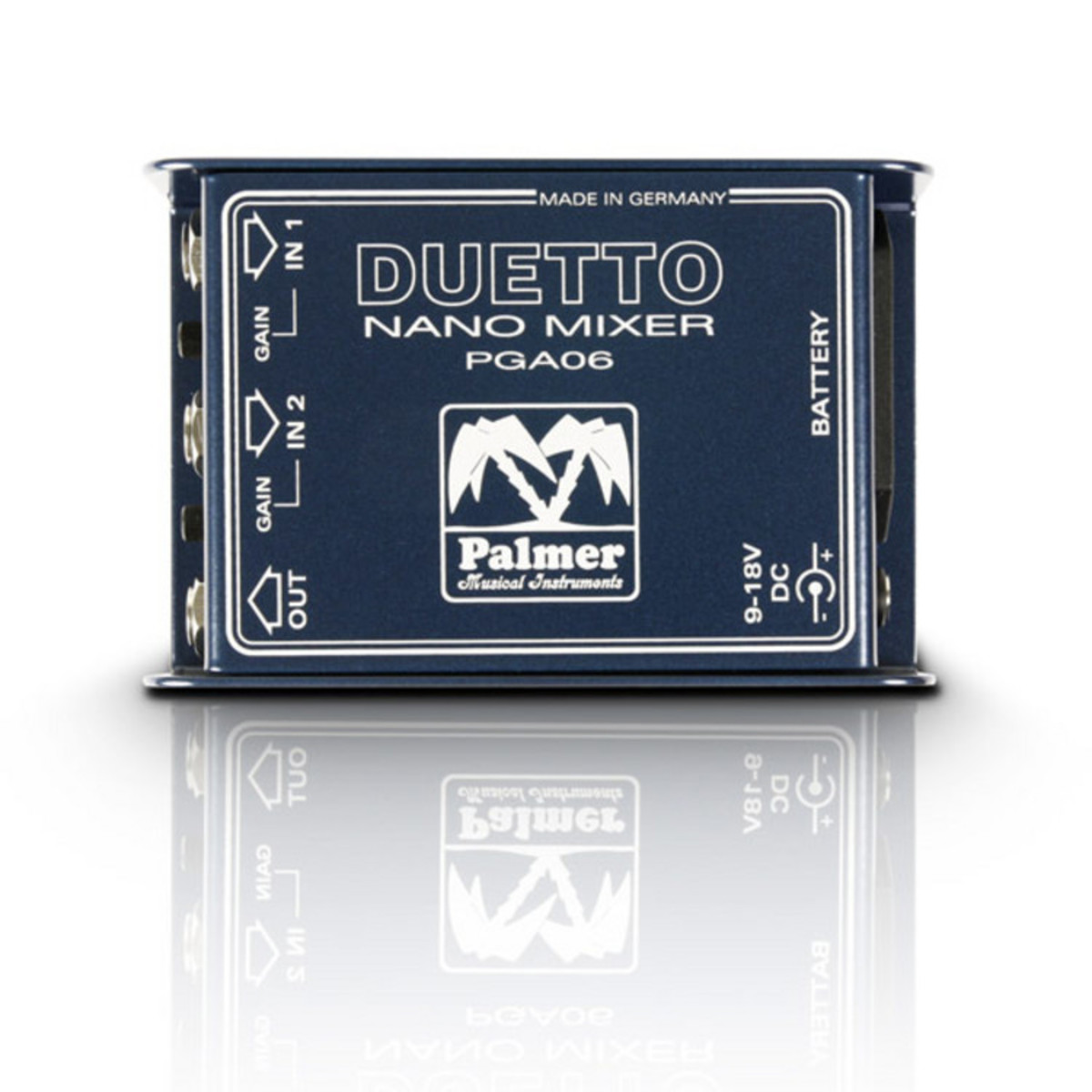 Palmer DUETTO Nano Mixer for Guitars + Line Signals - Image 1