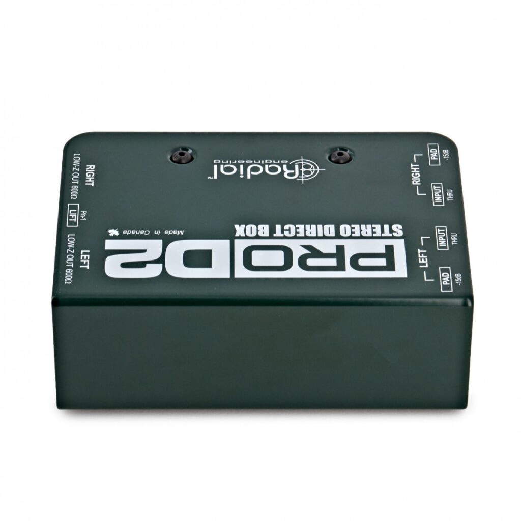 Radial ProD2 Stereo Passive DI Box