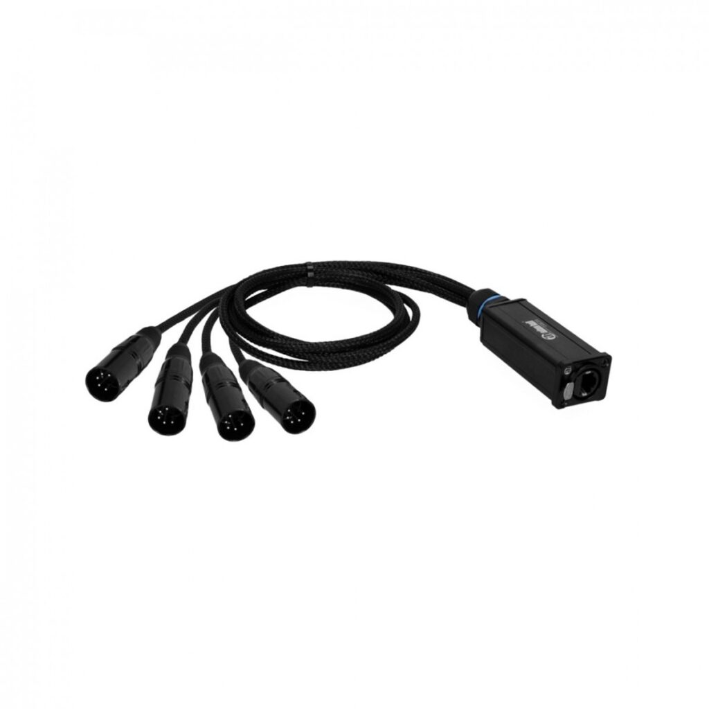 Adam Hall 4 STAR Rean XLR 5-pole (M) to CAT6A Audio & DMX Multicore
