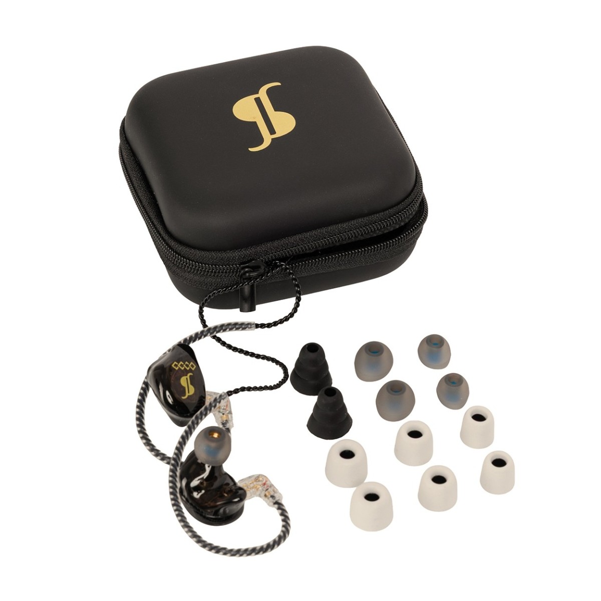Stagg 4 Driver Sound-Isolating In-Ear Monitors Limited Edition Gold - Image 1