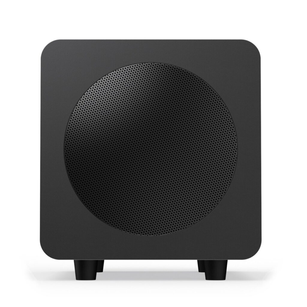 Kanto SUB6 Vinyl Subwoofer Matte Black