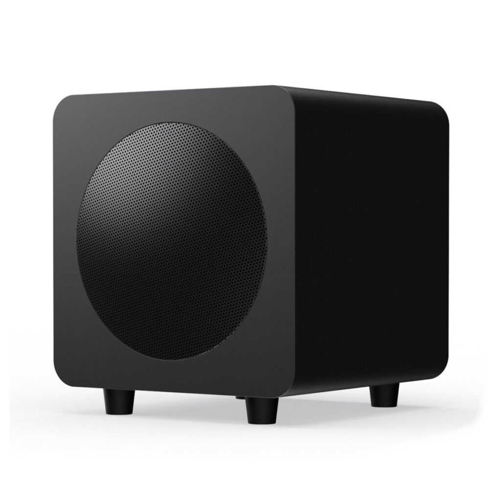 Kanto SUB6 Vinyl Subwoofer Matte Black