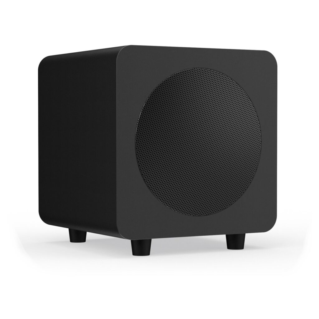 Kanto SUB6 Vinyl Subwoofer Matte Black
