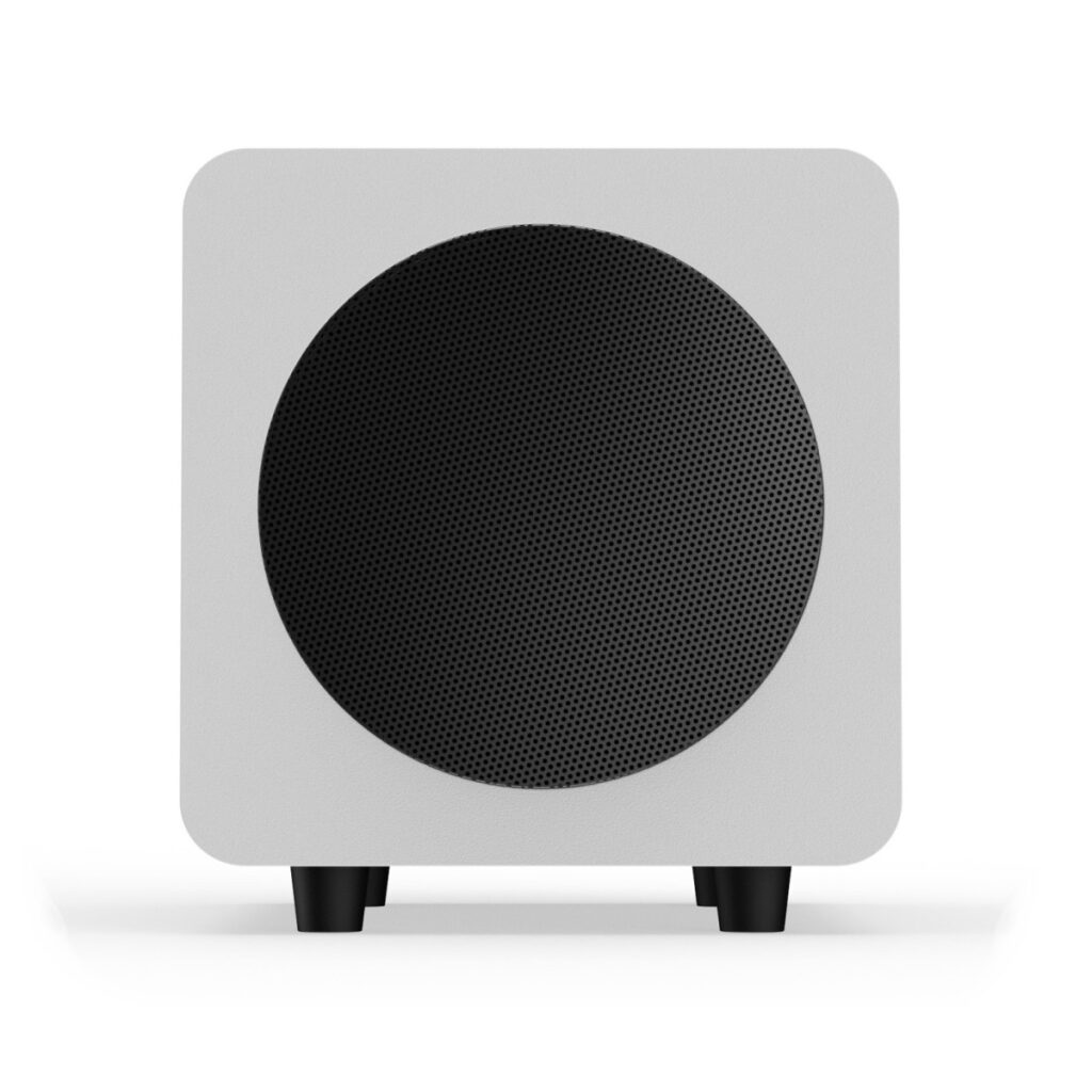 Kanto SUB6 Vinyl Subwoofer Matte White