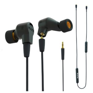 Flare Audio STUDIO PRO In-Ear Monitors with MMCX 3.5mm and Bluetooth Wireless Cables - Image 1