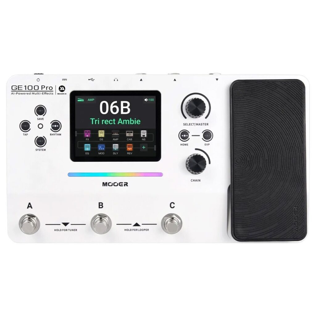 Mooer GE100 Pro Multi-FX Processor