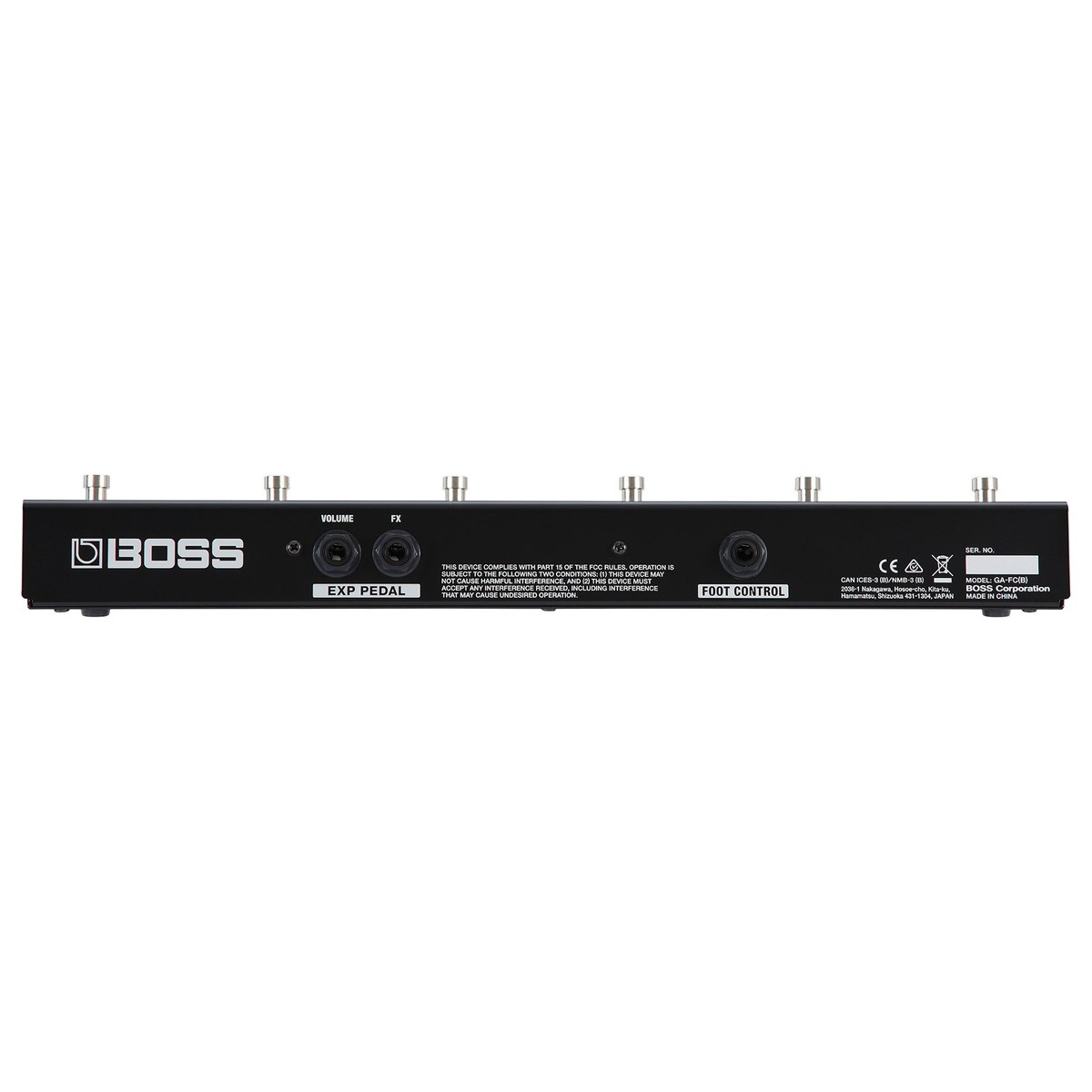 Boss GA-FC Guitar Amp Foot Controller - Image 3