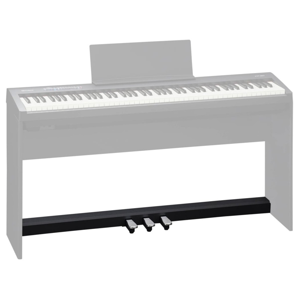 Roland KPD-70 Triple Pedal for FP-30 Digital Piano Black - Image 2