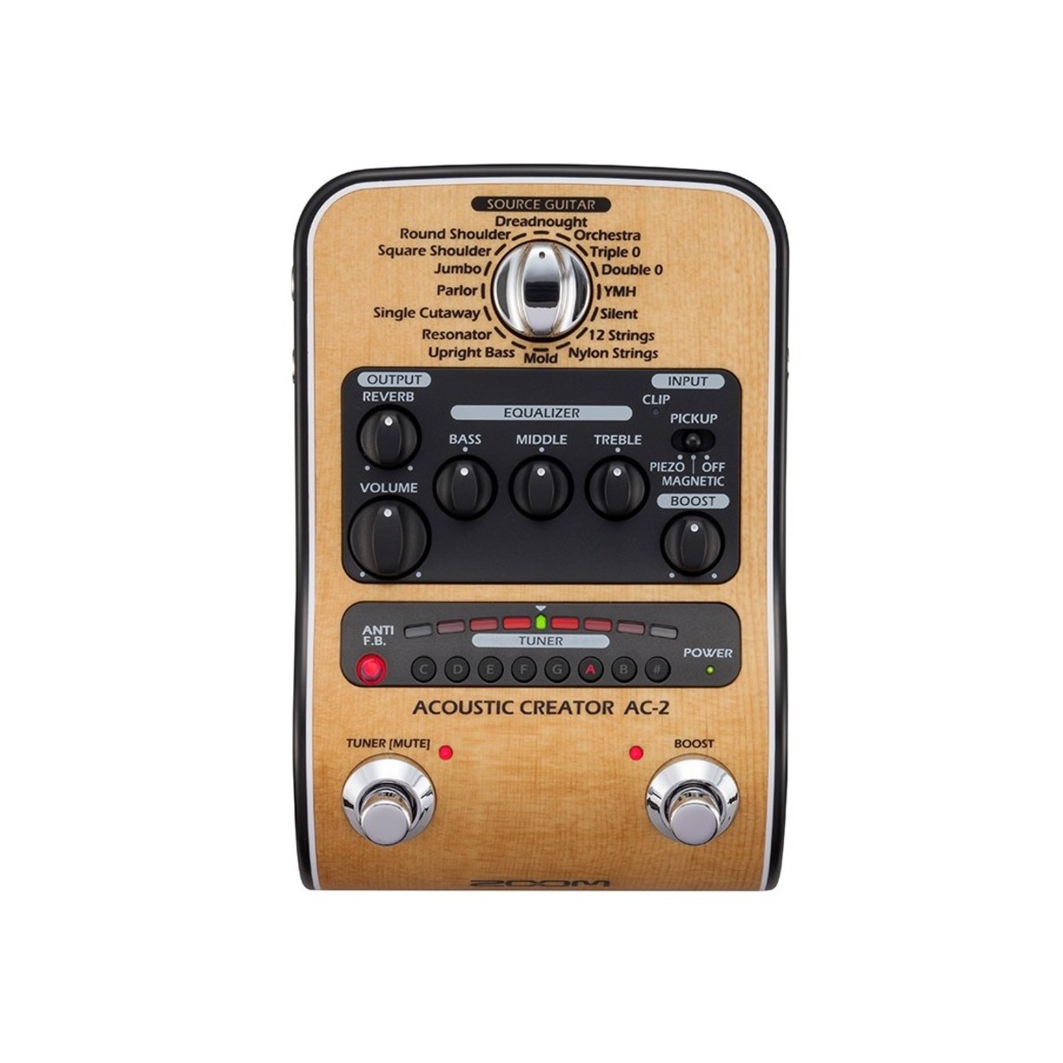 Zoom Ac-2 Acoustic Creator Pedal - Image 1
