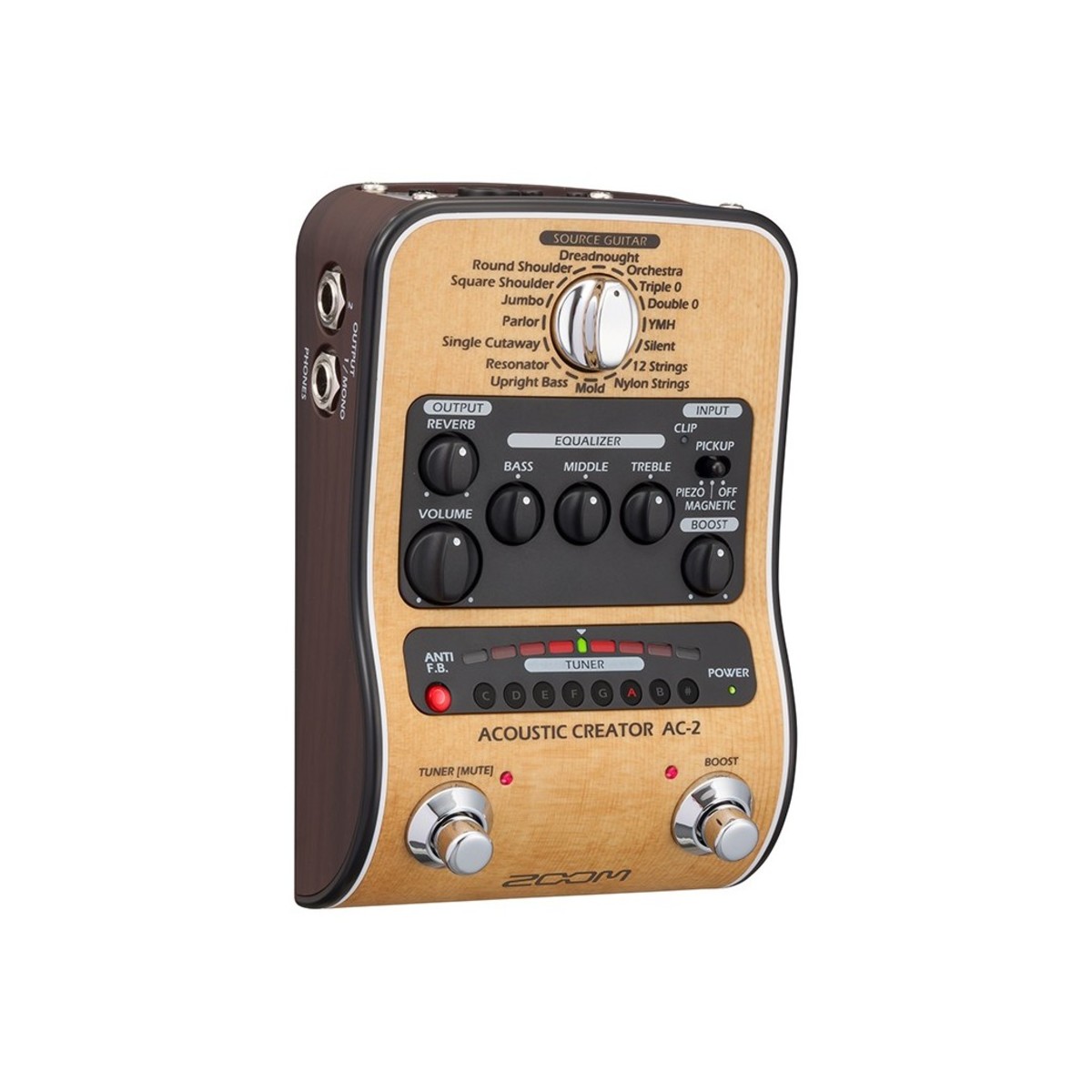 Zoom Ac-2 Acoustic Creator Pedal - Image 3