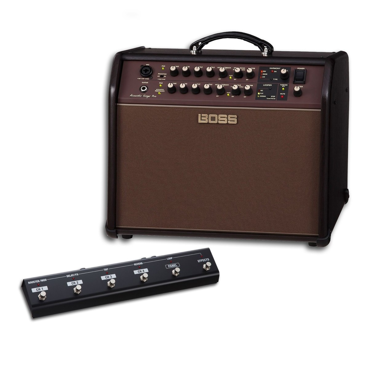Boss Acoustic Singer Pro Amplifier with GA-FC Foot Controller - Image 1