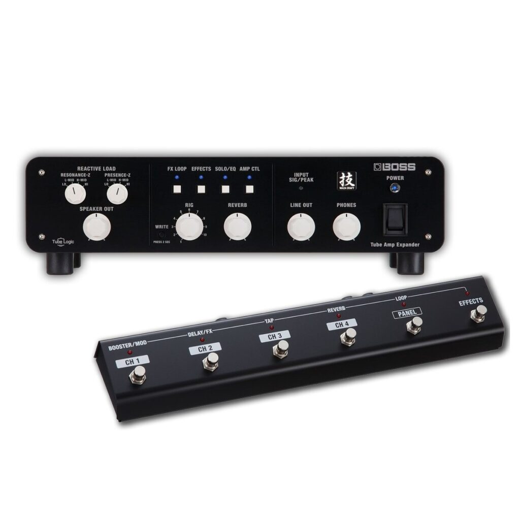 Boss Waza Tube Amp Expander with GA-FC Foot Controller