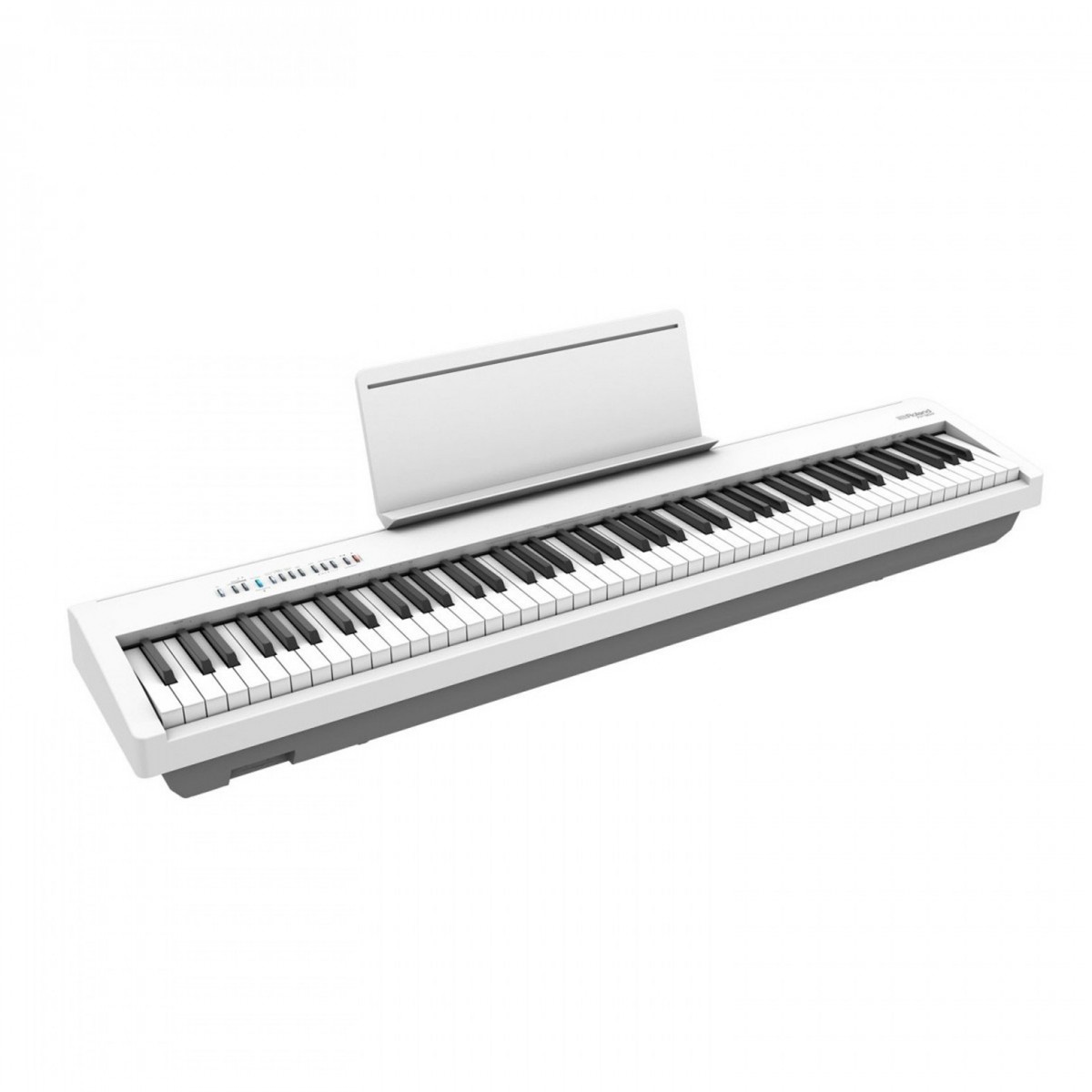 Roland FP-30X Digital Piano with Wood Frame Stand and Pedals White - Image 4