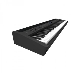 Roland FP-60X Digital Piano with Wood Frame Stand and Pedals Black - Image 4