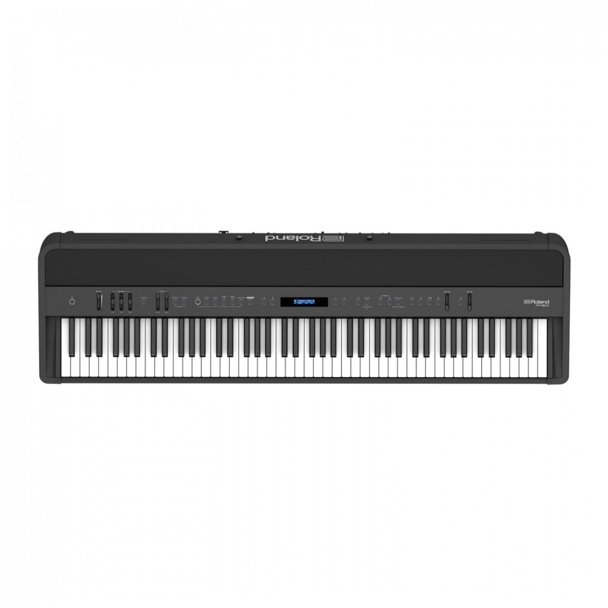 Roland FP-90X Digital Piano with Wood Frame Stand and Pedals Black - Image 2