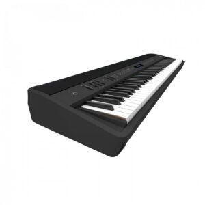 Roland FP-90X Digital Piano with Wood Frame Stand and Pedals Black - Image 4
