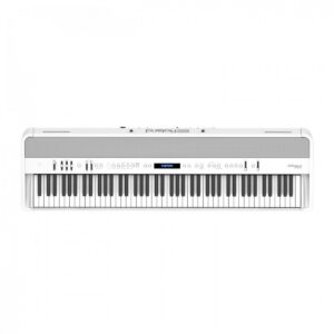 Roland FP-90X Digital Piano with Wood Frame Stand and Pedals White - Image 2