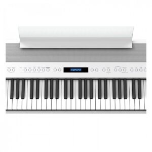 Roland FP-90X Digital Piano with Wood Frame Stand and Pedals White - Image 3