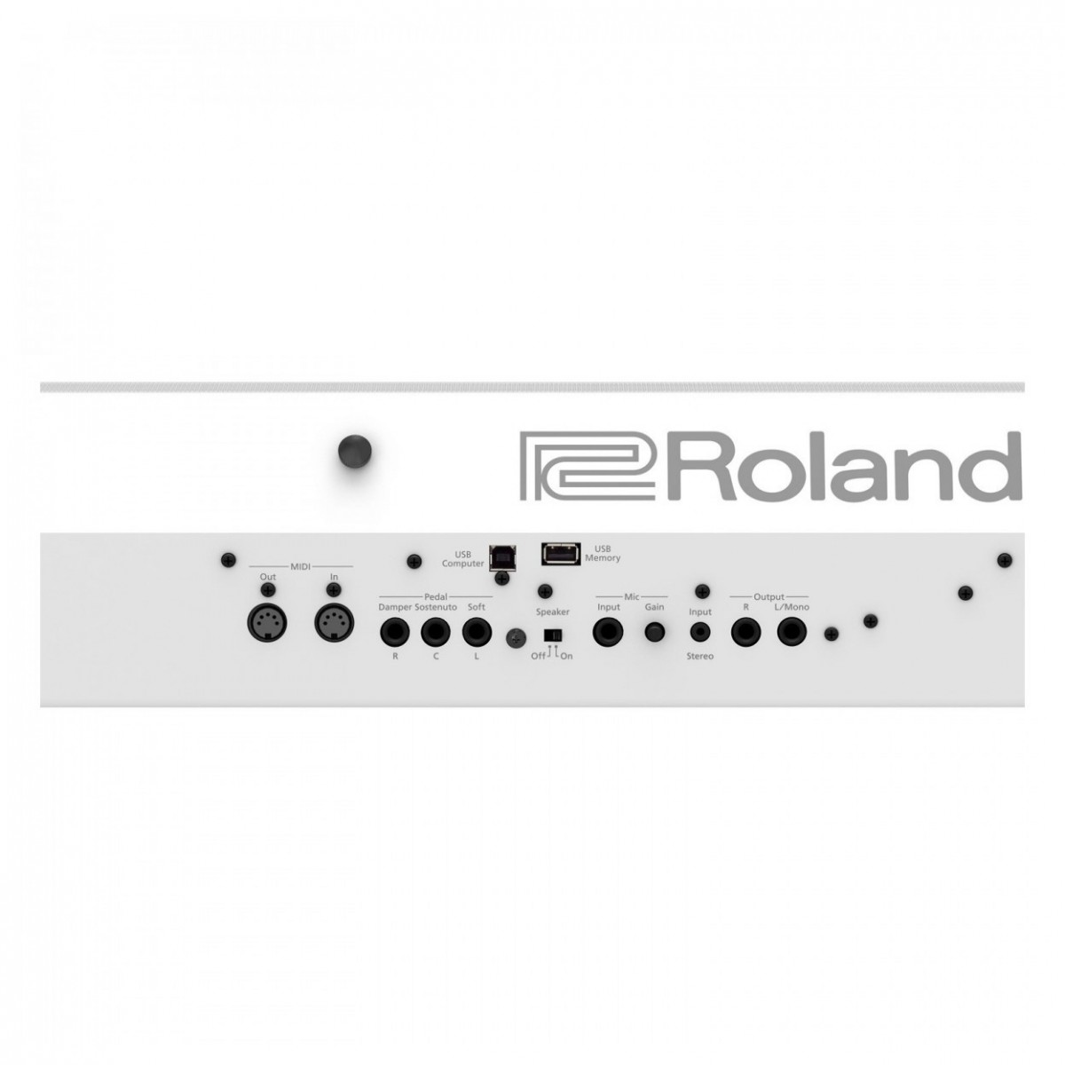 Roland FP-90X Digital Piano with Wood Frame Stand and Pedals White - Image 4