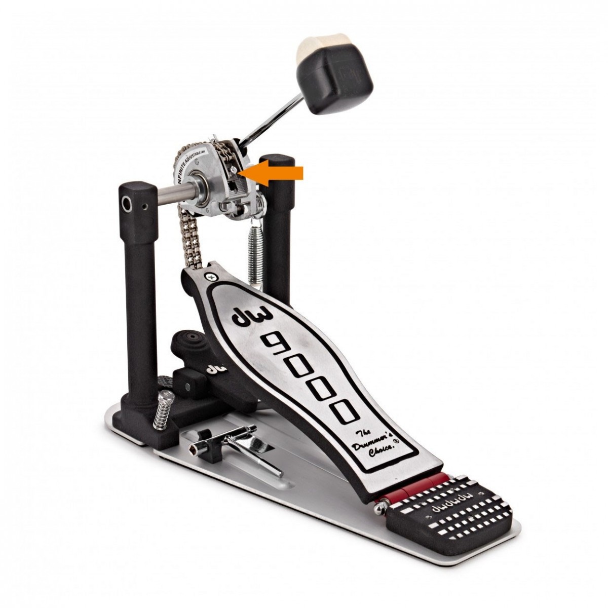 DW 5000 Series and above Nylon Pedal Strap - Image 3