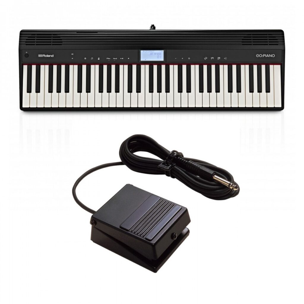 Roland Go:Piano 61 Key Digital Piano with DP-2 Damper Pedal