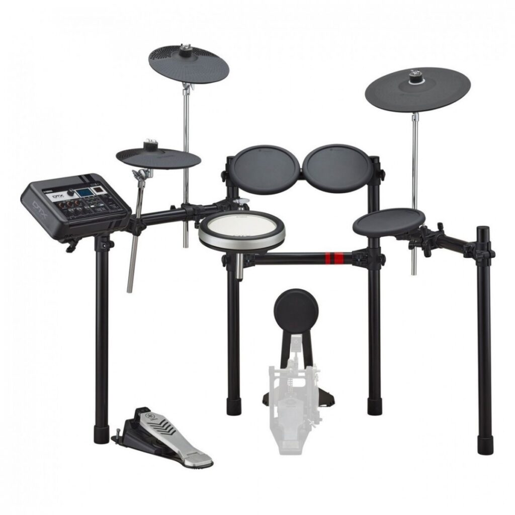 Yamaha DTX6K-X Electronic Drum Kit w/ Single Pedal Complete Bundle