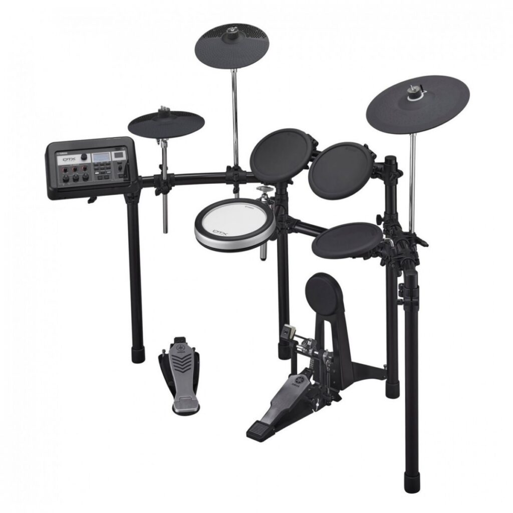 Yamaha DTX6K-X Electronic Drum Kit w/ Double Pedal Complete Bundle