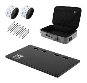 Gator Vertex Travel Lite Pedalboard 17 x 10 Inch Surface with Gig Bag - Image 2