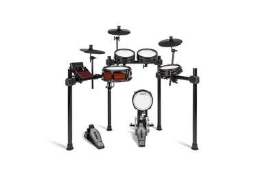 Alesis Nitro Pro Kit Bundle Including Throne, Headphones & Double Pedal