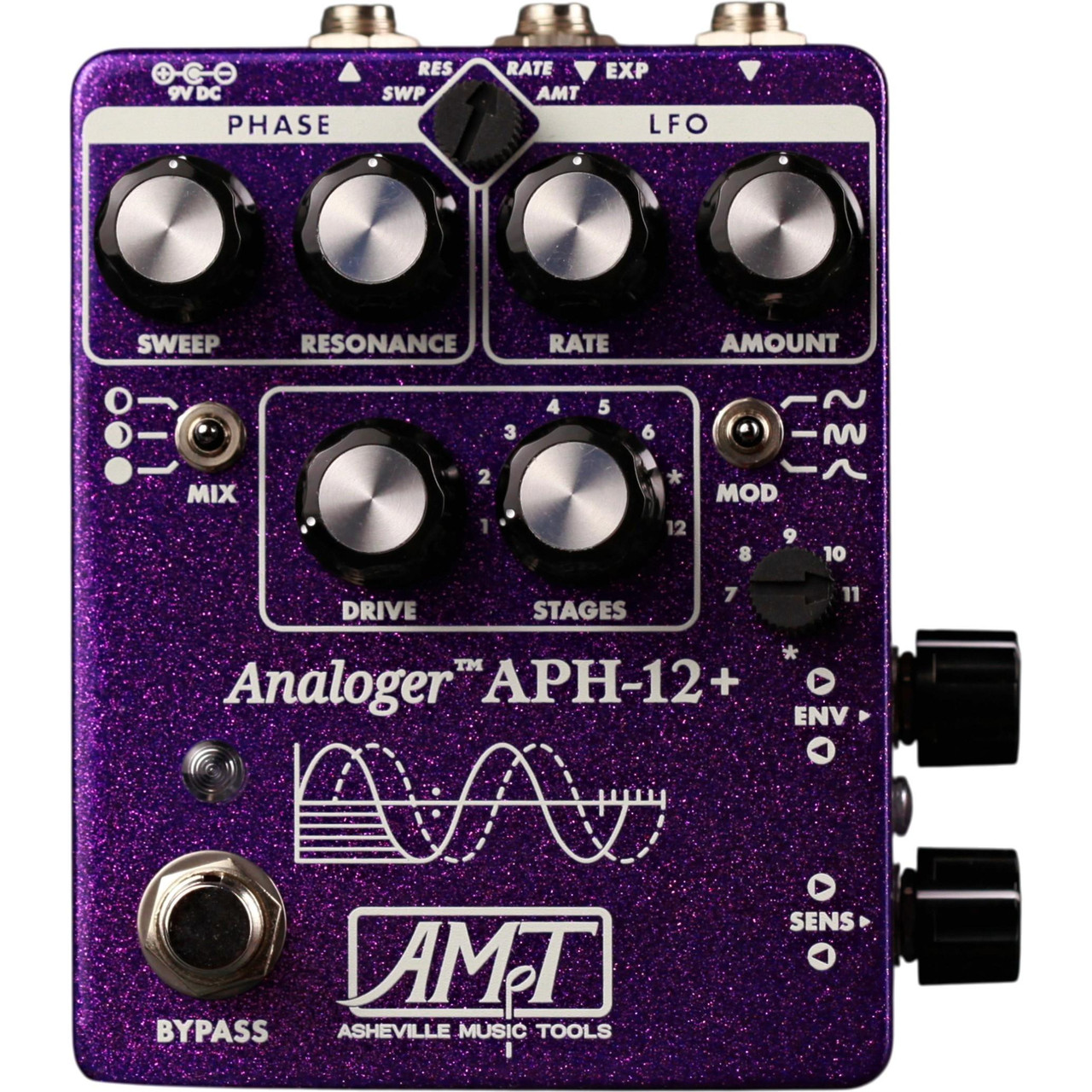 Ashville Music Tools APH-12 Plus Analogue 12 Stage Shifter Pedal - Image 1