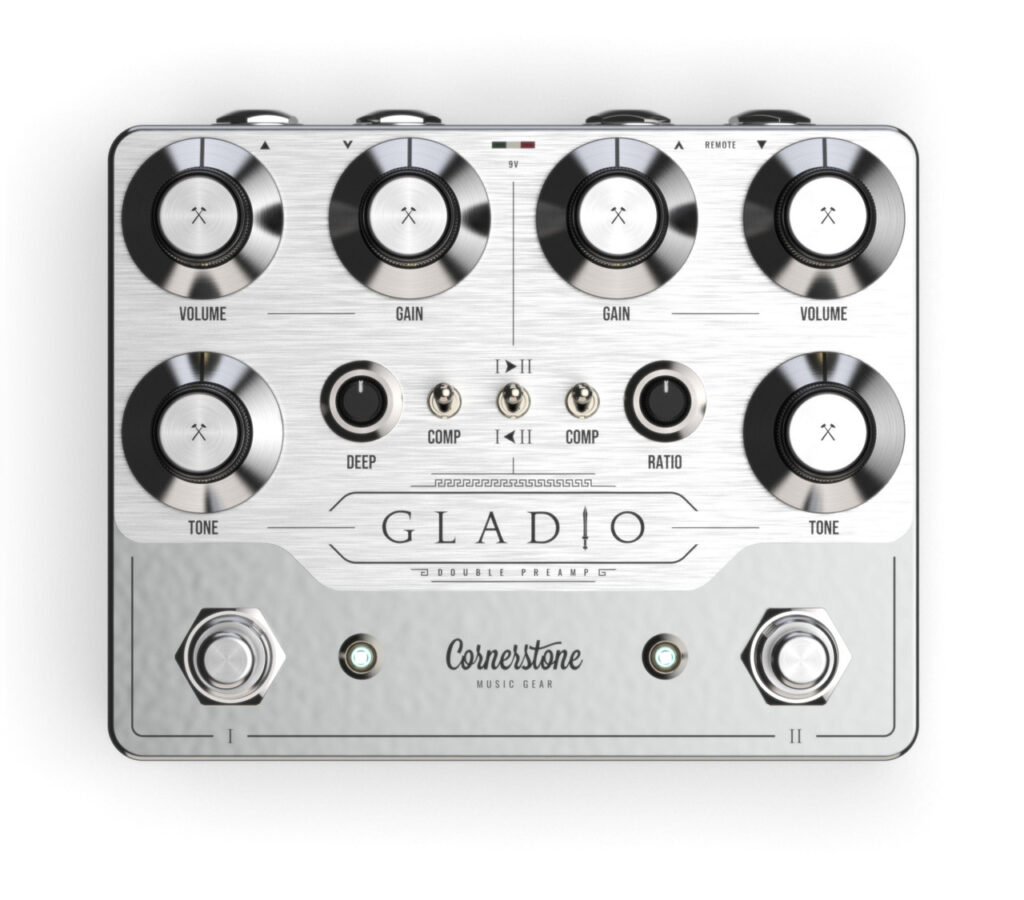 Cornerstone Gladio Mk3 Professional Dual Preamp Pedal