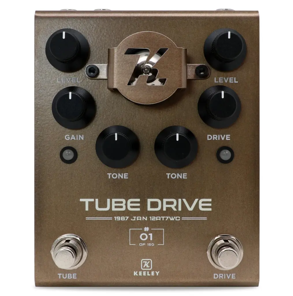 Keeley Limited Edition Tube Drive 12AT7WC Dual Overdrive Pedal
