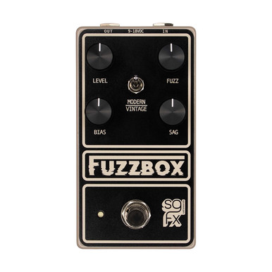 SolidGoldFX Fuzzbox Enhanced Tone Bender-Style Fuzz Pedal
