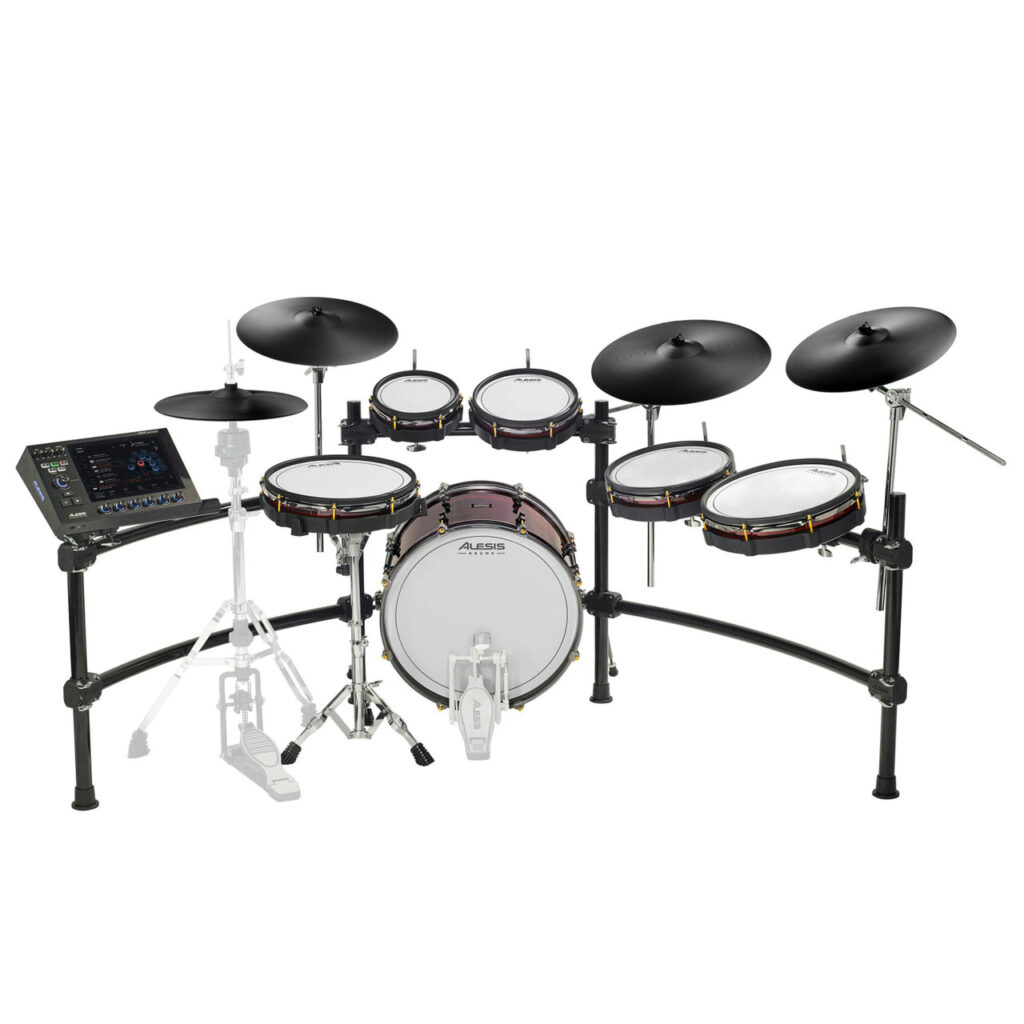 Alesis Strata Prime with Single Pedal, Headphones, Stool, HH Stand & Snare Stand