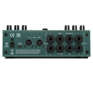 Electro Harmonix Oceans Abyss Dual Stereo Reverb Pedal - Image 2