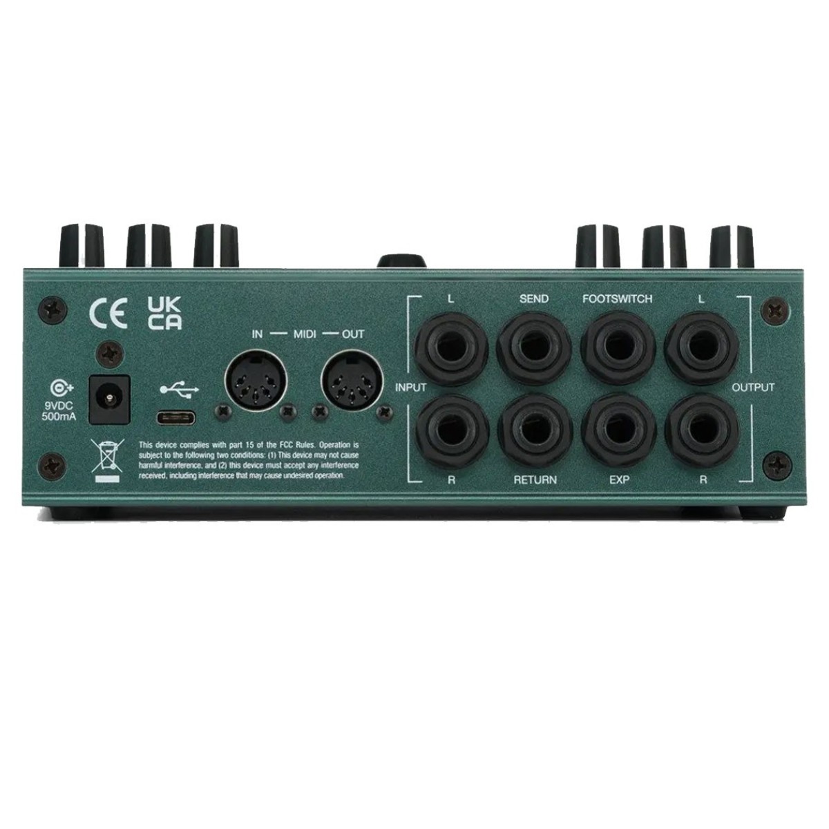 Electro Harmonix Oceans Abyss Dual Stereo Reverb Pedal - Image 2