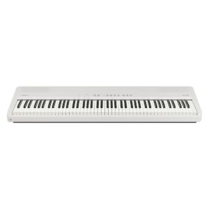 Roland FP-40 Digital Piano with Wood Frame Stand and Triple Pedal Unit White - Image 3