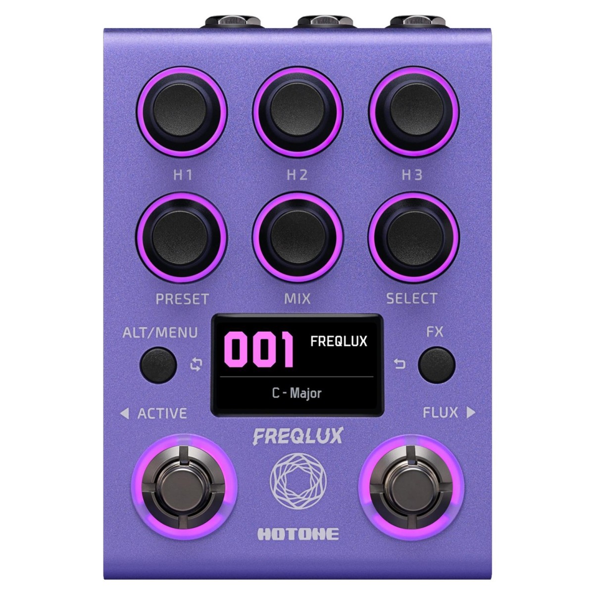Hotone Freqlux Tri-Pitch Processing Pedal - Image 1