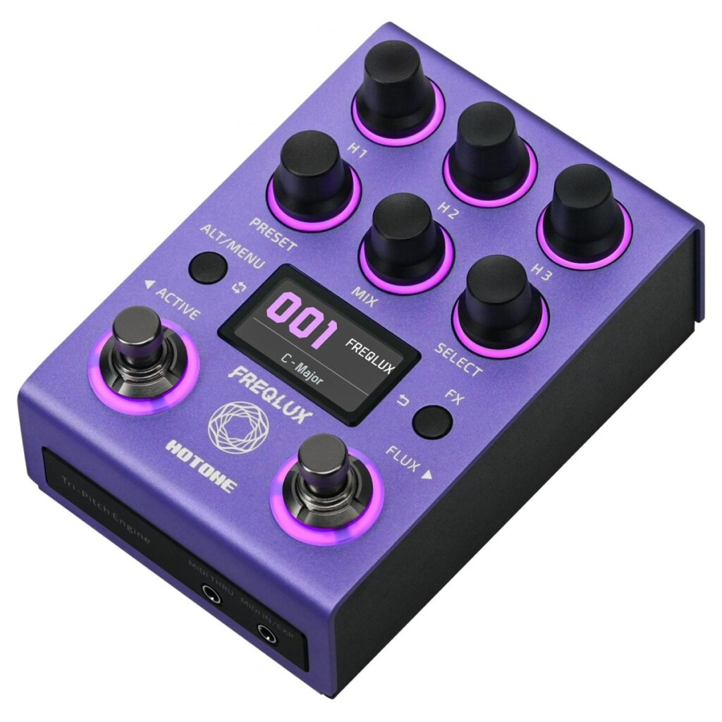 Hotone Freqlux Tri-Pitch Processing Pedal