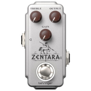 Behringer Zentara Mini Overdrive Pedal in Silver - Image 2