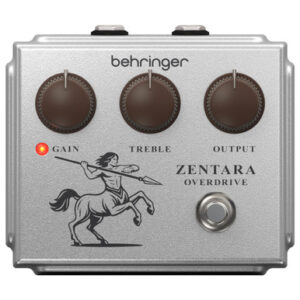 Behringer Zentara Overdrive Pedal in Silver - Image 2