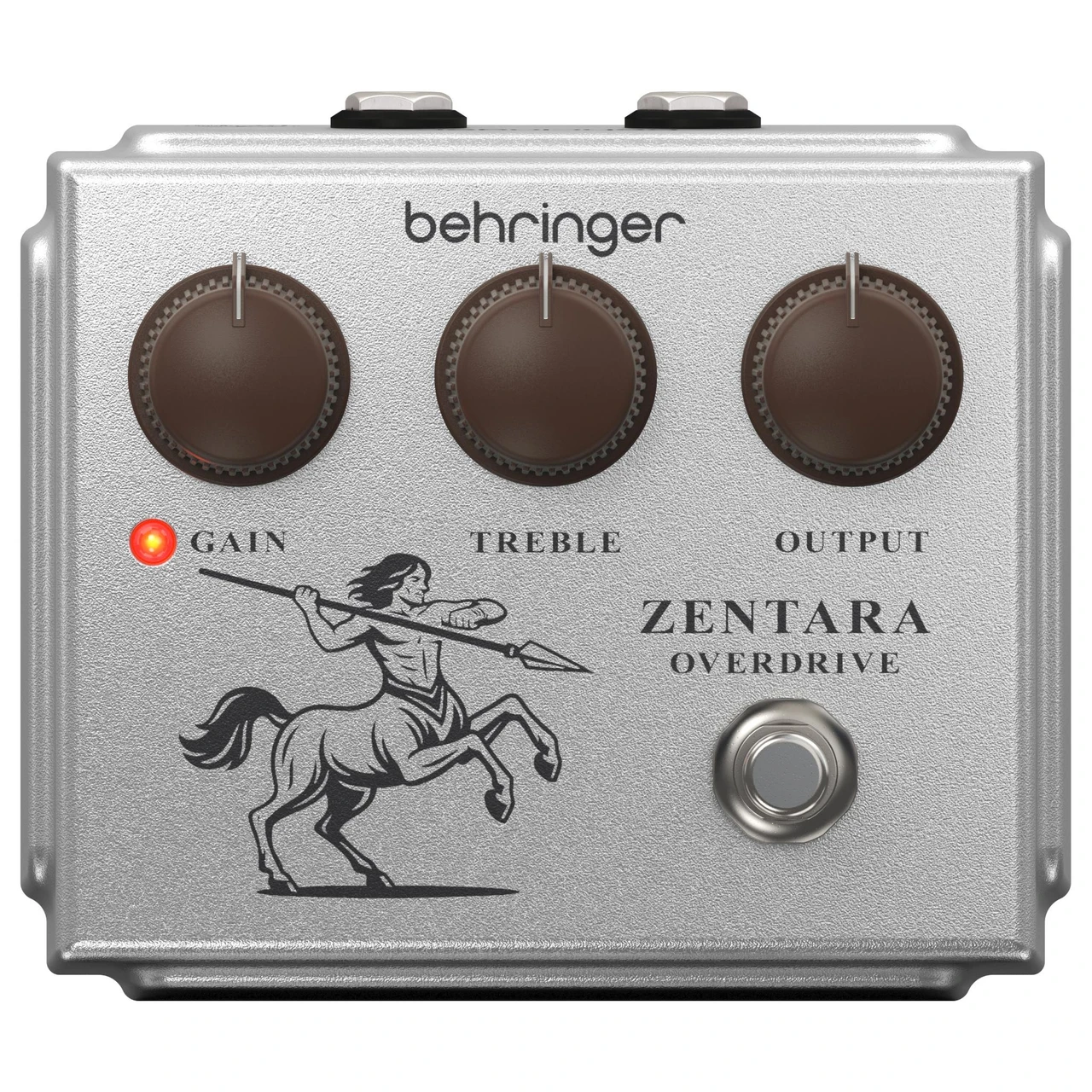 Behringer Zentara Overdrive Pedal in Silver - Image 1