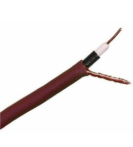 Evidence Audio Monorail Cable in Burgundy - Image 1