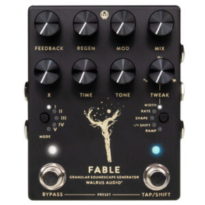 Walrus Audio Fable MKII Granular Soundscape Generator FX Pedal in Black - Image 2