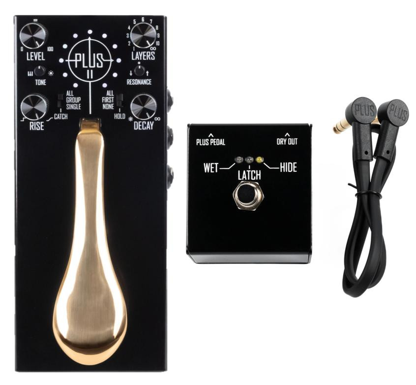 Gamechanger Audio Plus Pedal II Sustainer Pedal Bundle With Footswitch