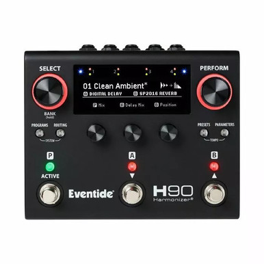 Eventide H90 Dark Limited Edition Harmonizer Multi-Effects Pedal in Black